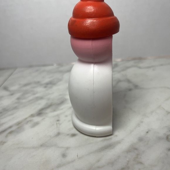 Peanuts VTG 1963  Woodstock Snowman Collectible Sno Cone Syrup Squeeze Bottle - Picture 4 of 4
